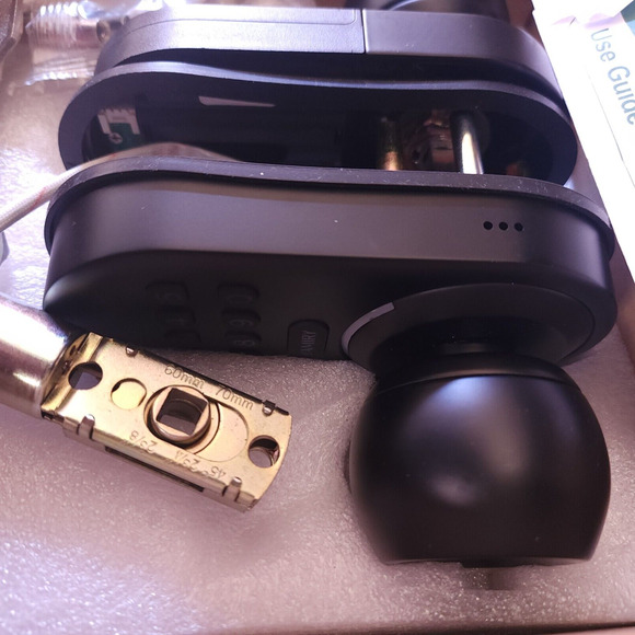 Yamiry YR03 Smart Keypad Code Door Lock Keyless Entry Smart Door Lock - Black - Picture 8 of 8